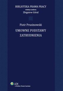 Okładka książki Umowne podstawy zatrudnienia