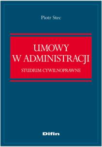 Okładka książki Umowy w administracji