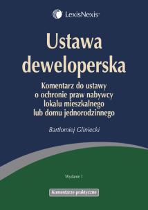 Okładka książki Ustawa deweloperska