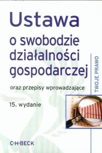 Opakowanie Ustawa o swobodzie działalności gospodarczej