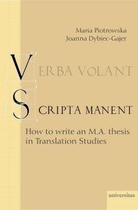 Okładka książki Verba volant scripta manent