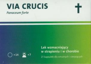 Okładka książki Via Crucis panaceum forte