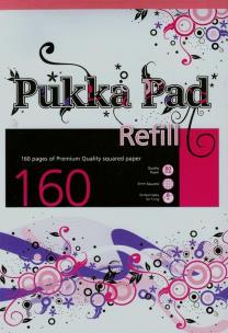 Opakowanie Wave A4 Notatnik klejony z góry 160 kratka