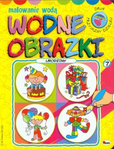 Opakowanie Wodne obrazki Urodziny