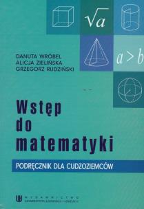 Okładka książki Wstęp do matematyki