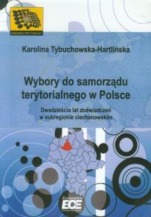 Okładka książki Wybory do samorządu terytorialnego w Polsce