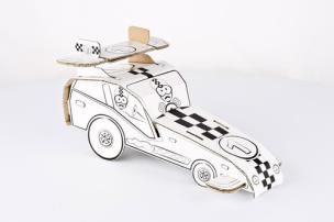 Okładka książki Wyścigówka Kolorowanka 3D