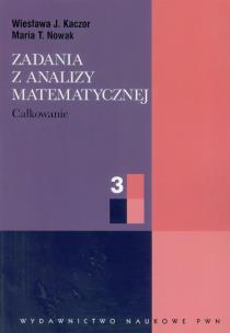 Okładka książki Zadania z analizy matematycznej 3