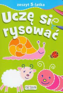 Okładka książki Zeszyt 5-latka. Uczę się rysować