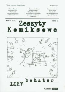 Opakowanie Zeszyty komiksowe nr 1 Antybohater