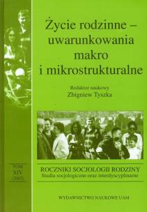 Opakowanie Życie rodzinne uwarunkowania makro i mikrostrukturalne t.14