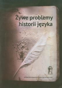 Opakowanie Żywe problemy historii języka