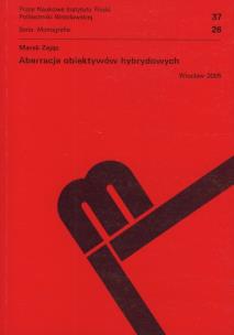 Okładka książki Aberracje obiektywów hybrydowych