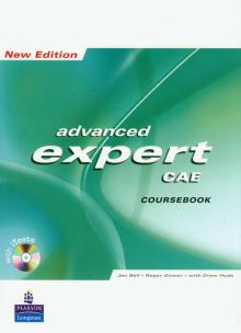 Okładka książki Advanced Expert cae coursebook z płytą CD