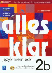Okładka książki Alles Klar 2B podr CD Gratis Z.P. w.2013 WSiP