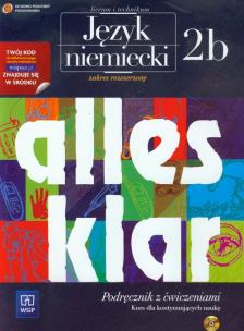 Okładka książki Alles Klar 2B podr CD Gratis Z.R. w.2013 WSiP