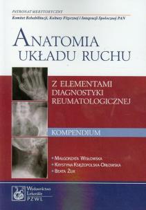 Okładka książki Anatomia ukł. ruchu z elem. diagnost. reumatol.