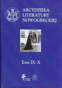 Okładka książki Arcydzieła literatury nowogreckiej t.IX-X