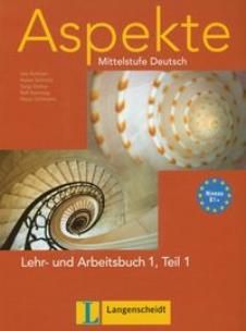 Okładka książki Aspekte 1 Lehr- und Arbeitsbuch Teil 1 + CD Mittelstufe Deutsch