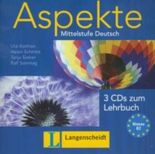 Okładka książki Aspekte 2 CD Mittelstufe Deutsch