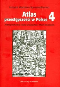 Okładka książki Atlas przestępczości w Polsce 4