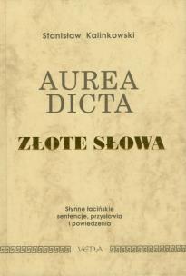 Okładka książki Aurea Dicta. Złote słowa
