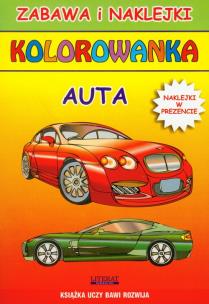 Okładka książki Auta Kolorowanka