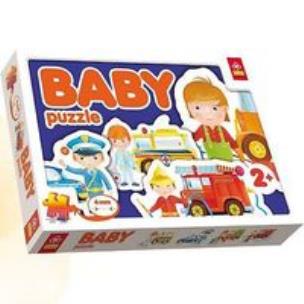 Okładka książki Baby puzzle - Pojazdy interwencyjne TREFL