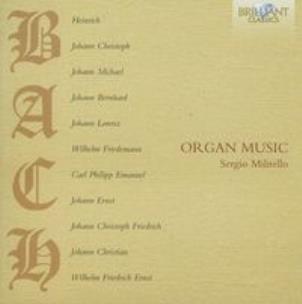 Okładka książki Bach Family: Organ Music