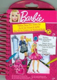 Okładka książki Barbie Mini szkicownik