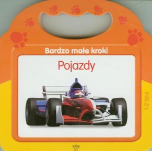 Okładka książki Bardzo małe kroki - pojazdy