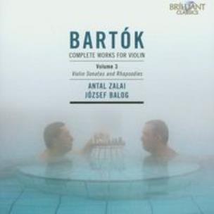 Okładka książki Bartok: Complete Works for Violin Vol. 3