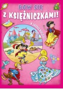 Okładka książki Baw się z księżniczkami - różowa