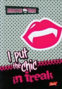 Opakowanie Brulion A6 Monster High szary