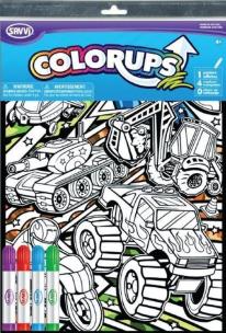Opakowanie Colorups duży zestaw Pojazdy SAVVI