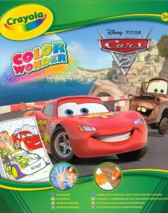 Opakowanie Crayola Color Wonder Disney Cars Kolorowanka