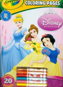 Okładka książki Crayola Kolorowanka Disney Księżniczki
