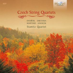 Okładka książki Czech String Quartets