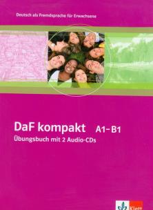 Okładka książki DaF kompakt A1-B1 Ubungsbuch +Audio-CDs