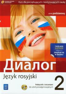 Okładka książki Dialog 2 podr CD Gratis Z.P WSiP