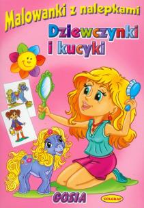 Okładka książki Dziewczynki i kucyki - Gosia