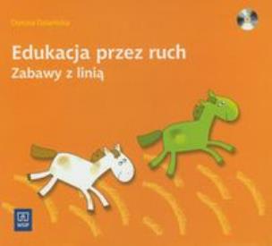 Okładka książki Edukacja przez ruch - Zabawy z linią WSiP