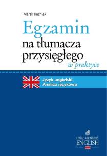 Okładka książki Egzamin na tłumacza przysięgłego w praktyce