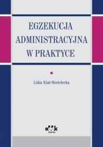 Okładka książki Egzekucja administracyjna w praktyce