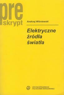 Okładka książki Elektryczne źródła światła