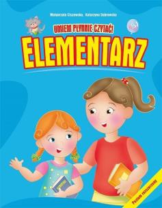Okładka książki Elementarz - Umiem płynie czytać niebieska
