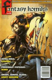 Okładka książki Fantasy komiks T.21