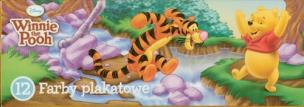 Opakowanie Farby plakatowe Kubuś Puchatek 12 kolorów