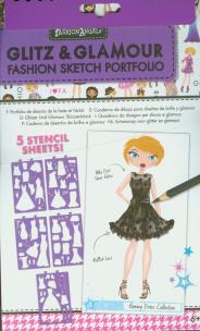 Opakowanie Fashion Angels szkicownik projektantki mody mały