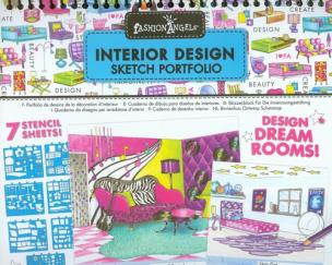 Opakowanie Fashion Angels Szkicownik projektowanie wnętrz